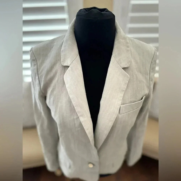 NWT | Marc by Marc Jacobs | one Button Lined Blazer Suit Jacket - Size 2 - Picture 3 of 6